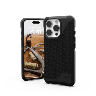 UAG Metropolis LT Magsafe iPhone 16 Pro Case - Black