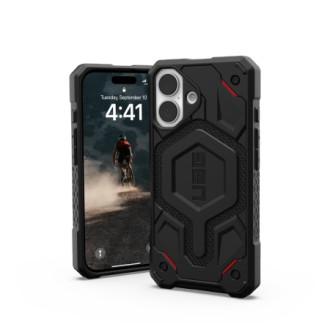 UAG Monarch Pro Case with Mag Safe for iPhone 16 - Black