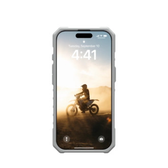 UAG Pathfinder Clear Magsafe iPhone 16 Pro Case Compatible with MagSafe - Green