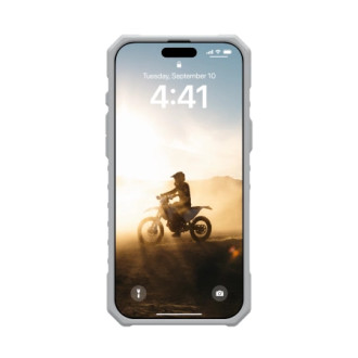 UAG Pathfinder Clear Magsafe Case for iPhone 16 Pro Max - Green