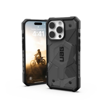 UAG Pathfinder SE Magsafe iPhone 16 Pro Case - Gray