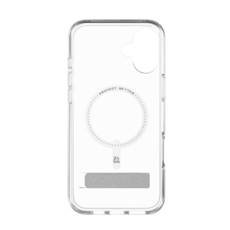 ZAGG Crystal Palace Snap Kickstand MagSafe Case for iPhone 16 Plus - Clear