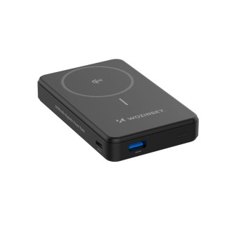 Powerbank Wozinsky WLWP-10KA0Y3S 22.5W PD Qi2 10000 mAh, with stand, 1x USB-A, 1x USB-C - black