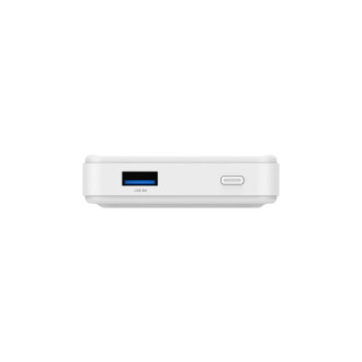 Powerbank Wozinsky WLWP-10KA0Y3WS 22.5W PD Qi2 10000 mAh, with stand, 1x USB-A, 1x USB-C - white