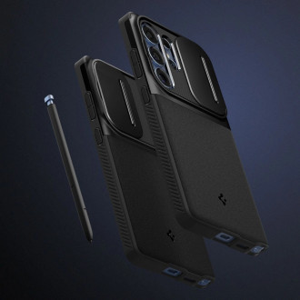 Spigen Optik Armor Case for Samsung Galaxy S25 Ultra - Black