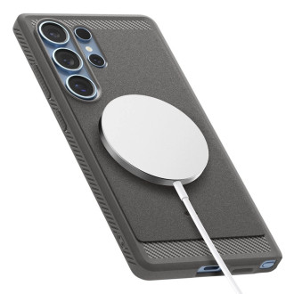 Spigen Rugged Armor Mag MagSafe Case for Samsung Galaxy S25 - Gray