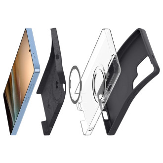 Spigen Silicone Fit Mag Case for Samsung Galaxy S25 Ultra - Black