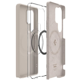 Spigen Silicone Fit Mag case for Samsung Galaxy S25Ultra - titanium