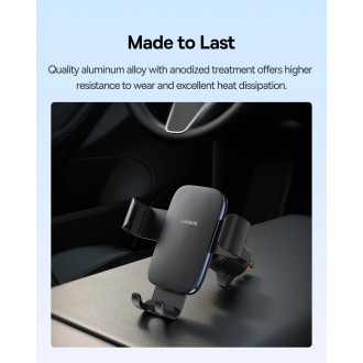 Baseus Metal Age 3 BS-CM028 gravity car air vent holder - black