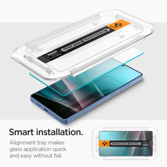 Spigen Glas.tR EZ FIT 2-pack tempered glass for Samsung Galaxy S25 Ultra - transparent