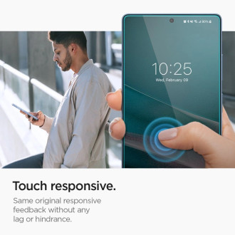 Spigen Glas.tR EZ FIT 2-pack tempered glass for Samsung Galaxy S25 Ultra - transparent