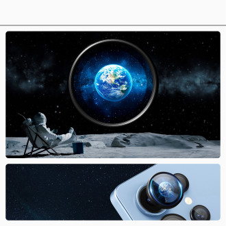Spigen Optik Pro GLAS.TR EZ FIT 2-pack Camera Cover for Samsung Galaxy S25 Ultra - Black