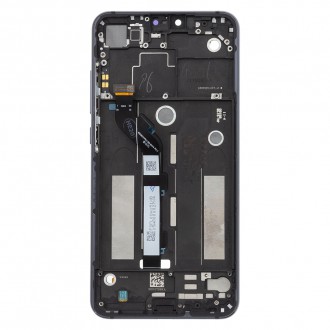 LCD Display + Dotyková Deska + Přední Kryt pro Xiaomi Mi8 Lite Black (Service Pack)