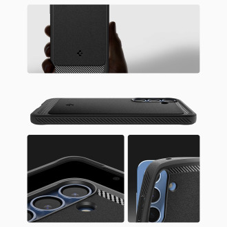 Spigen Rugged Armor Mag MagSafe Case for Samsung Galaxy S25 - Matte Black