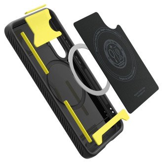 Spigen Rugged Armor Mag MagSafe Case for Samsung Galaxy S25 - Matte Black