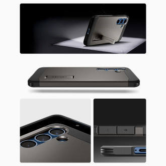 Spigen Tough Armor MagSafe Case for Samsung Galaxy S25+ - Gray