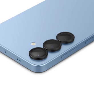 Spigen Optik Pro GLAS.TR EZ FIT 2-pack Camera Cover for Samsung Galaxy S25+ - Black