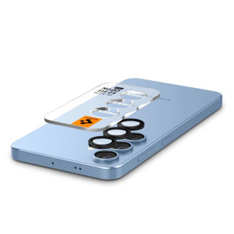 Spigen Optik Pro GLAS.TR EZ FIT 2-pack Camera Cover for Samsung Galaxy S25+ - Black