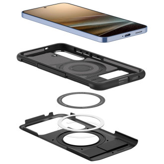 Spigen Slim Armor Mag MagSafe Case for Samsung Galaxy S25 - Black