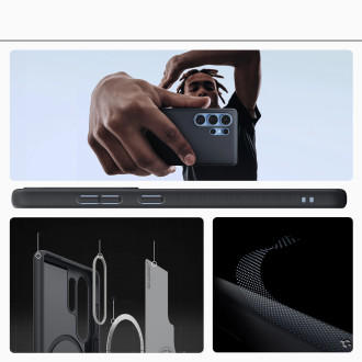 Caseology Nano Pop Case for Samsung Galaxy S25 Ultra - Black