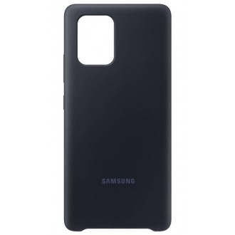 Samsung Silikonový Kryt pro Galaxy S10 Lite Black (EF-PG770TBE)