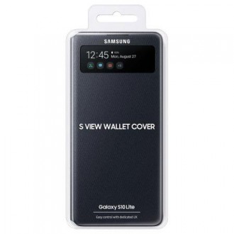 Samsung S-View Pouzdro pro Galaxy S10 Lite Black (EF-EG770PBE)