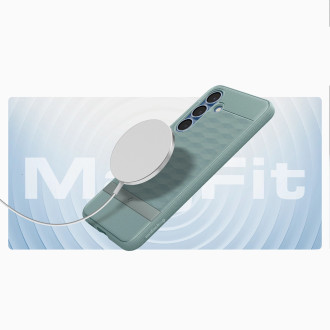 Caseology Parallax Mag MagSafe Samsung Galaxy S25 Case - Green