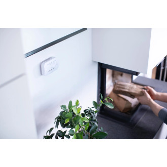 Brennenstuhl CM A 3030 carbon monoxide and gas sensor with alarm signal and LED display - white