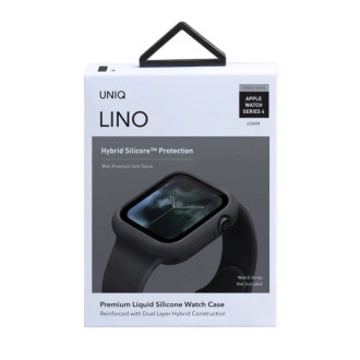 Uniq case for Lino Apple Watch Series 4/5/6/SE 40mm. black/ash black