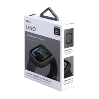 Uniq case for Lino Apple Watch Series 4/5/6/SE 40mm. black/ash black
