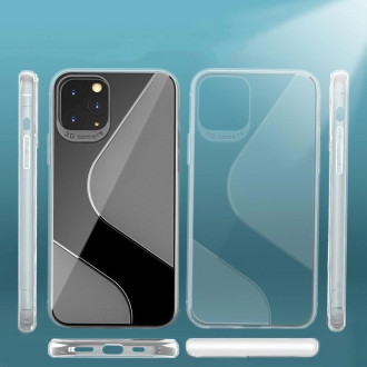 S-Case Flexible Cover TPU Case for Huawei P40 Lite E transparent