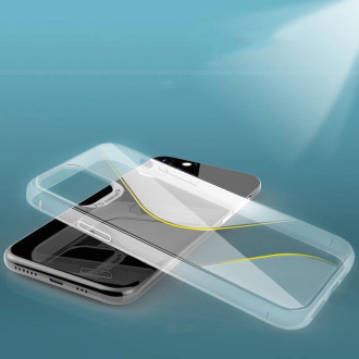 S-Case Flexible Cover TPU Case for Huawei P40 Lite E transparent