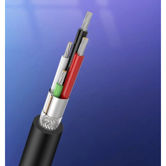 Ugreen USB Type B printer cable (male) - USB 2.0 (male) 480 Mbps 1.5 m black (US135 10350)