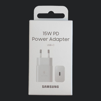 Samsung Wall Charger USB Type C 15W PD AFC white (EP-T1510NWEGEU)