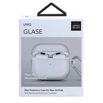 Uniq Glase case for AirPods 3 - transparent
