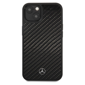Mercedes Carbon Fiber Dynamic case for iPhone 15 - black