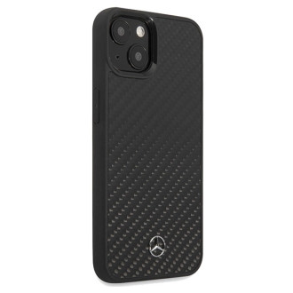 Mercedes Carbon Fiber Dynamic case for iPhone 15 - black