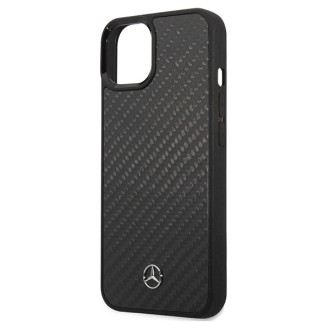 Mercedes Carbon Fiber Dynamic case for iPhone 15 - black