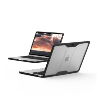UAG Plyo Case for MacBook Air 13&quot; M2 2022 / M3 2024 - Gray-Black