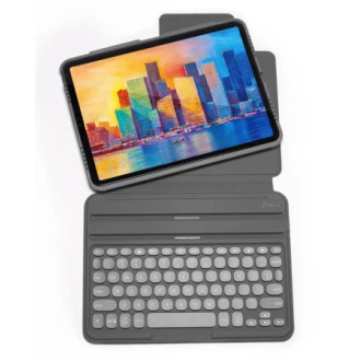 ZAGG Keyboard Pro Keys case for Pad 12.9&quot; Pro 3 / 4 / 5 / 6 - graphite