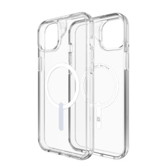 ZAGG Crystal Palace Snap MagSafe Case for iPhone 14 Plus / 15 Plus - Clear