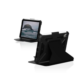 UAG Metropolis SE Case with Apple Pencil Holder for iPad mini 7 (gen.) - Black