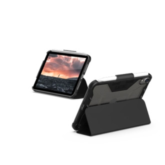 UAG Plyo Folio Case with Apple Pencil Holder for iPad mini 6 / 7 - Black