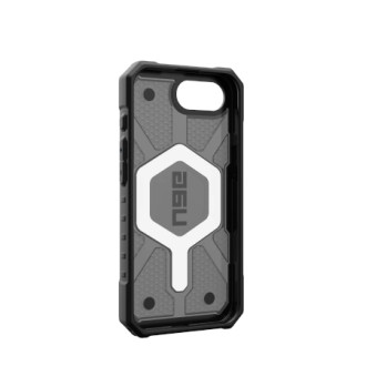 UAG Pathfinder Clear MagSafe iPhone 16e Case - Gray/Black