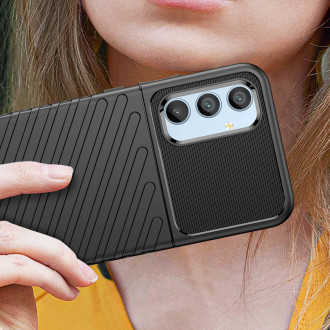 Thunder Case case for Samsung Galaxy A54 5G silicone armor case black