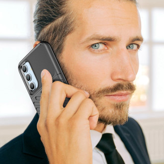 Thunder Case case for Samsung Galaxy A54 5G silicone armor case black