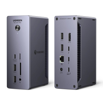 Ugreen U710 13in1 Docking Station 2x Thunderbolt 4 / 4x USB-A / DP / RJ45 / SD TF Reader / USB-C / 3.5mm Mini Jack