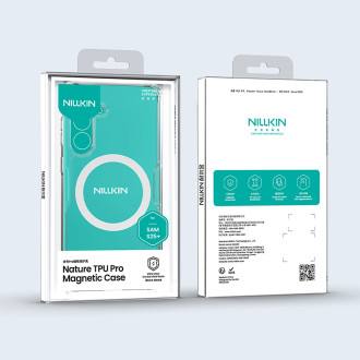 Nillkin Nature TPU Pro Magnetic Case with MagSafe for Samsung S25 - White