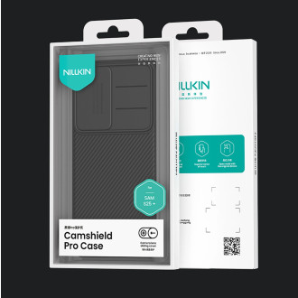 Nillkin CamShield Pro Case for Samsung Galaxy S25 with Camera Cover - Black