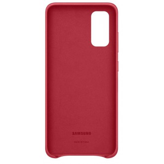Samsung Kožený Kryt pro Galaxy S20 Red (EF-VG980LRE)